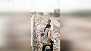 Sexy slutty wife cheats on husband at construction site and gets caught