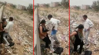 Sexy slutty wife cheats on husband at construction site and gets caught | XXX Video on AllSex.XXX