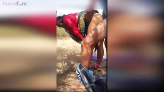 Desi52 outdoor scandal MMs of sexy wife with indian lover | XXX Video on AllSex.XXX