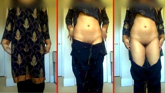 Big boobs bhabhi does a strip tease for her horny husband | XXX Video on AllSex.XXX