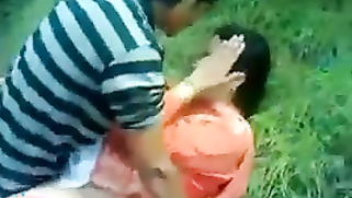 Desi lewd aunty fucked by three boys in forest for money | XXX Video on AllSex.XXX