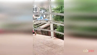 Hot amateur XXX vid of Paki hubby having sex with wife on the roof | XXX Video on AllSex.XXX