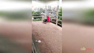 Hot amateur XXX vid of Paki hubby having sex with wife on the roof | XXX Video on AllSex.XXX