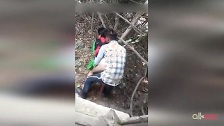 Paki voyeur ruins XXX orgasm of man having outdoor sex with auntie | XXX Video on AllSex.XXX