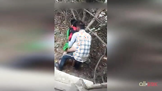 Paki voyeur ruins XXX orgasm of man having outdoor sex with auntie | XXX Video on AllSex.XXX