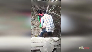 Paki voyeur ruins XXX orgasm of man having outdoor sex with auntie | XXX Video on AllSex.XXX