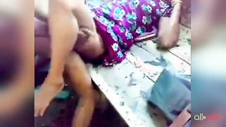 Skinny guy has fast outdoor sex with XXX Paki auntie on the table | XXX Video on AllSex.XXX