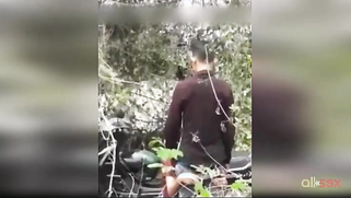 Horny Paki uncle enjoys oral sex with young XXX girl in the woods | XXX Video on AllSex.XXX