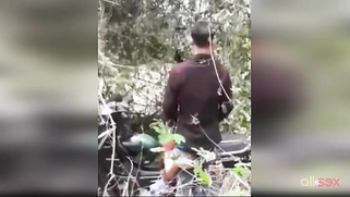 Horny Paki uncle enjoys oral sex with young XXX girl in the woods | XXX Video on AllSex.XXX