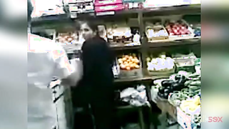 Paki brunette XXX pays greedy uncle with sex for fruit in the shop | XXX Video on AllSex.XXX