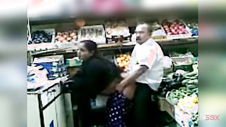 Paki brunette XXX pays greedy uncle with sex for fruit in the shop | XXX Video on AllSex.XXX