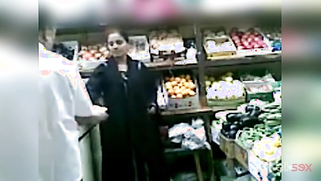 Paki brunette XXX pays greedy uncle with sex for fruit in the shop | XXX Video on AllSex.XXX