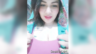 Curvy Paki webcam brunette shows off XXX boobs and wants good sex | XXX Video on AllSex.XXX