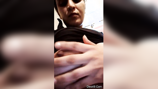 Paki gal with impressive XXX tits needs sex and plays with nipples | XXX Video on AllSex.XXX