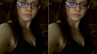 Amazing Paki wife with glasses teases with sex-starved XXX booty