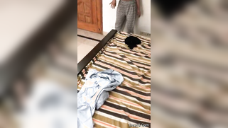 Lustful hubby makes XXX video of his Paki wife dressing after sex | XXX Video on AllSex.XXX