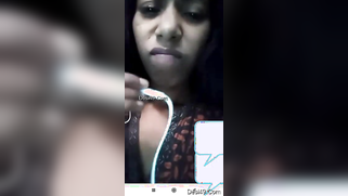 Sex-starved Paki chick shows off and squeezes big XXX tits for cam | XXX Video on AllSex.XXX