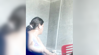 Voyeur installs XXX cam to peep on Paki auntie washing before sex | XXX Video on AllSex.XXX