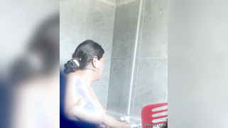 Voyeur installs XXX cam to peep on Paki auntie washing before sex | XXX Video on AllSex.XXX