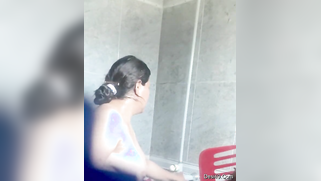 Voyeur installs XXX cam to peep on Paki auntie washing before sex | XXX Video on AllSex.XXX