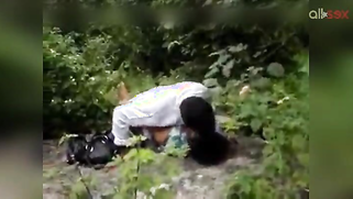 Man bonks Indian MILF's cherry being filmed by voyeur in the forest | XXX Video on AllSex.XXX