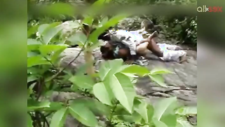 Man bonks Indian MILF's cherry being filmed by voyeur in the forest | XXX Video on AllSex.XXX