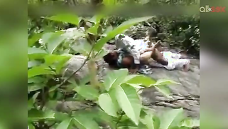 Man bonks Indian MILF's cherry being filmed by voyeur in the forest | XXX Video on AllSex.XXX