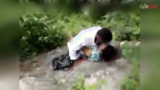 Man bonks Indian MILF's cherry being filmed by voyeur in the forest | XXX Video on AllSex.XXX