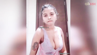 Chubby Desi Indian slut loves dirty sexy dancing on selfie cam | XXX Video on AllSex.XXX