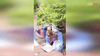 Such an amazing sight of tempting naked Indian young woman outdoors | XXX Video on AllSex.XXX