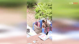 Such an amazing sight of tempting naked Indian young woman outdoors | XXX Video on AllSex.XXX