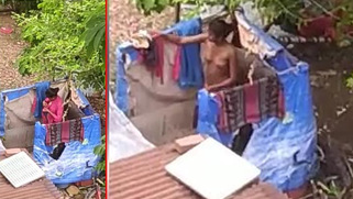 Such an amazing sight of tempting naked Indian young woman outdoors | XXX Video on AllSex.XXX