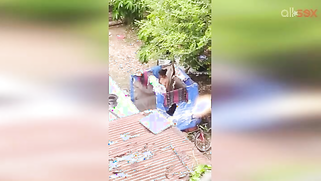 Such an amazing sight of tempting naked Indian young woman outdoors | XXX Video on AllSex.XXX