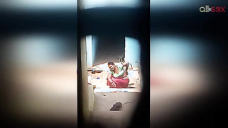 Guy watches Desi MILF performing sex show washing herself outdoors | XXX Video on AllSex.XXX