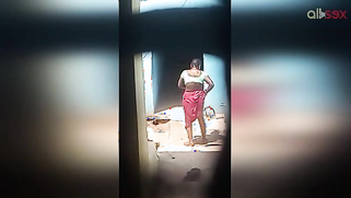 Guy watches Desi MILF performing sex show washing herself outdoors | XXX Video on AllSex.XXX