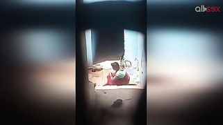 Guy watches Desi MILF performing sex show washing herself outdoors | XXX Video on AllSex.XXX