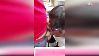 Desi wealthy store owner sucks salesman's dick for cash XXX dirty money | XXX Video on AllSex.XXX