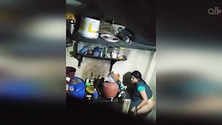 Guy spies on Indian girlfriend and films her in the toilet on camera | XXX Video on AllSex.XXX