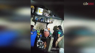 Guy spies on Indian girlfriend and films her in the toilet on camera