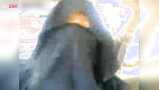 Indian MILF in red bra with hijab exposes natural boobies in the car | XXX Video on AllSex.XXX