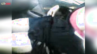 Indian MILF in red bra with hijab exposes natural boobies in the car | XXX Video on AllSex.XXX