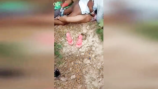 Husband caught his Desi wife cheating with lover in in field | XXX Video on AllSex.XXX