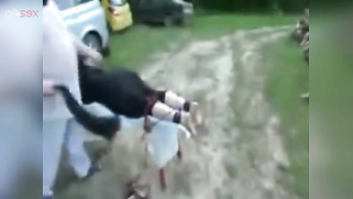 Public punishment, cashing, arab hijab wife for XXX cheating | XXX Video on AllSex.XXX