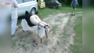 Public punishment, cashing, arab hijab wife for XXX cheating | XXX Video on AllSex.XXX