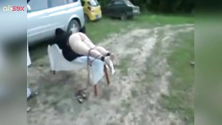 Public punishment, cashing, arab hijab wife for XXX cheating | XXX Video on AllSex.XXX