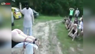 Public punishment, cashing, arab hijab wife for XXX cheating | XXX Video on AllSex.XXX