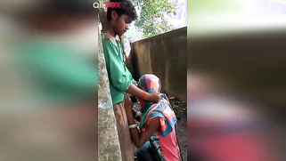 Desi aunty blowjob to her nephew! Caught on cam and leaked on the net | XXX Video on AllSex.XXX