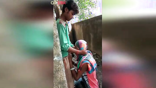 Desi aunty blowjob to her nephew! Caught on cam and leaked on the net | XXX Video on AllSex.XXX