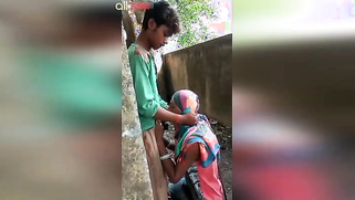 Desi aunty blowjob to her nephew! Caught on cam and leaked on the net | XXX Video on AllSex.XXX