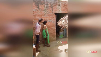 Desi slut in the green sari gets it on with another client on camera | XXX Video on AllSex.XXX